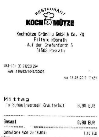 nmsd Hffner Kochmtze Restaurant